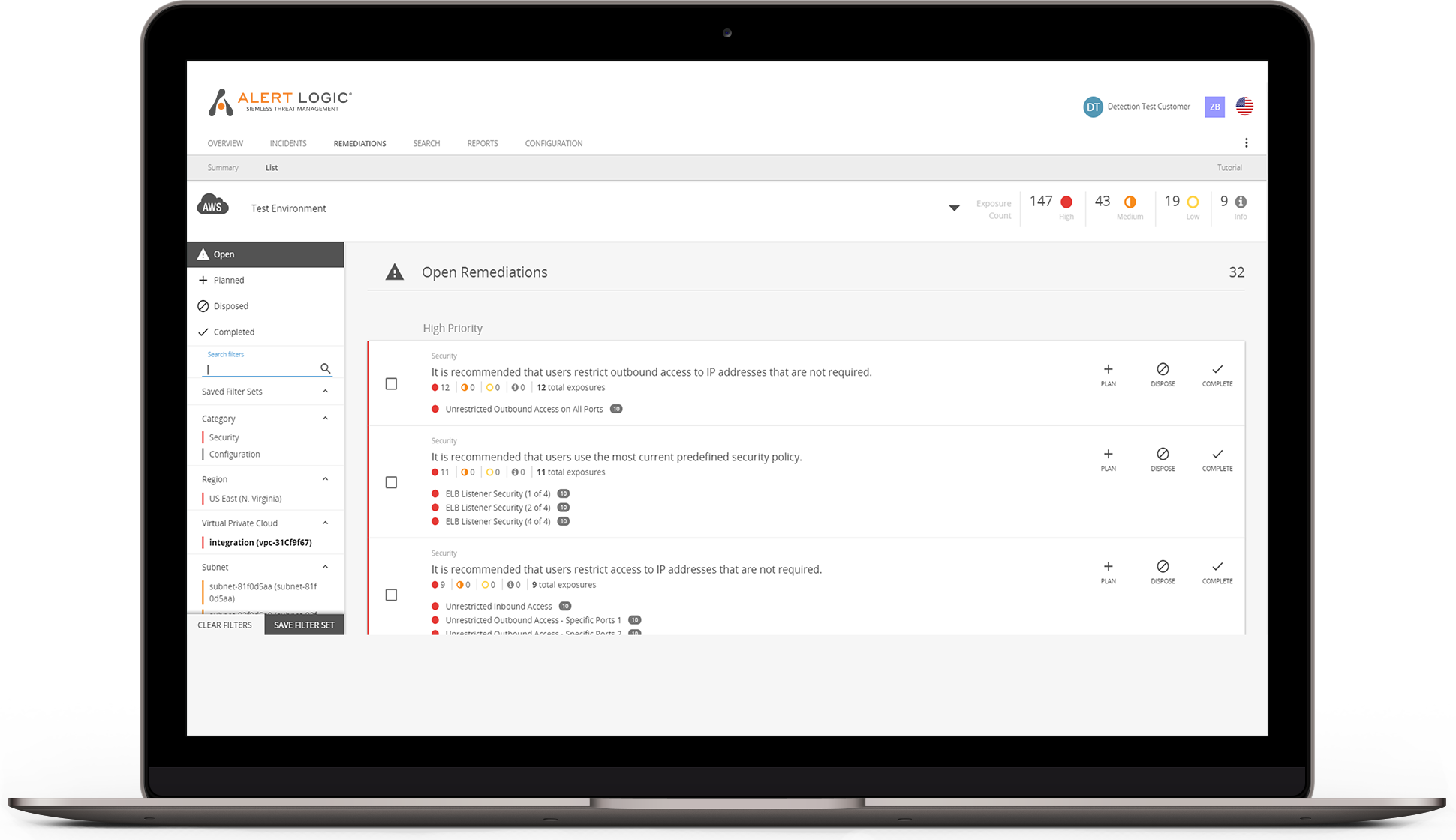 Our microservices architecture and RESTful API are combined with advanced logic that natively understands AWS API outputs including AWS CloudTrail and ...