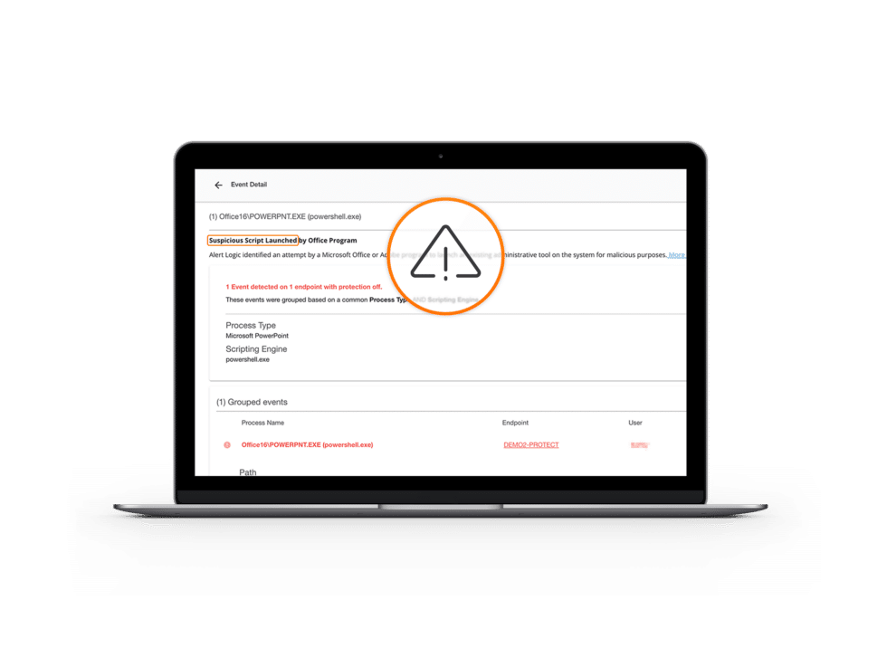 Extended Endpoint Protection Alert Logic