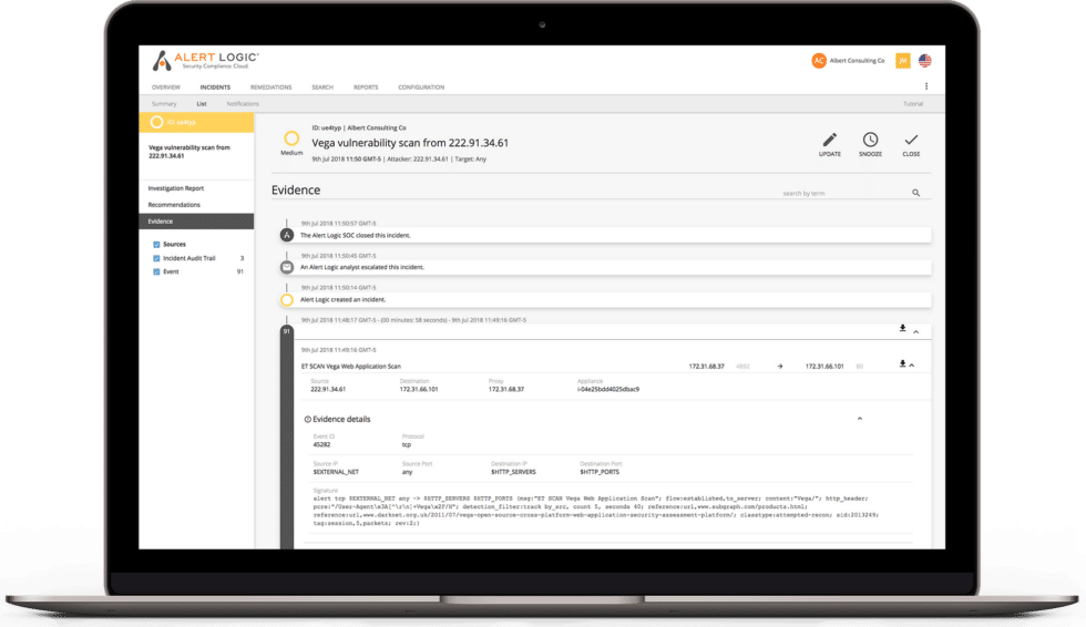 Antivirus Analysis and Detection Alert Logic