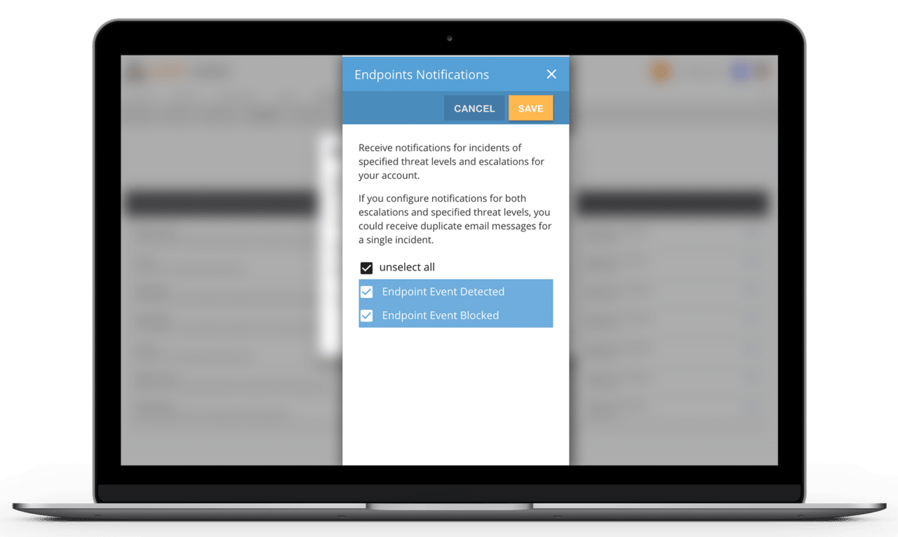 Extended Endpoint Protection Alert Logic