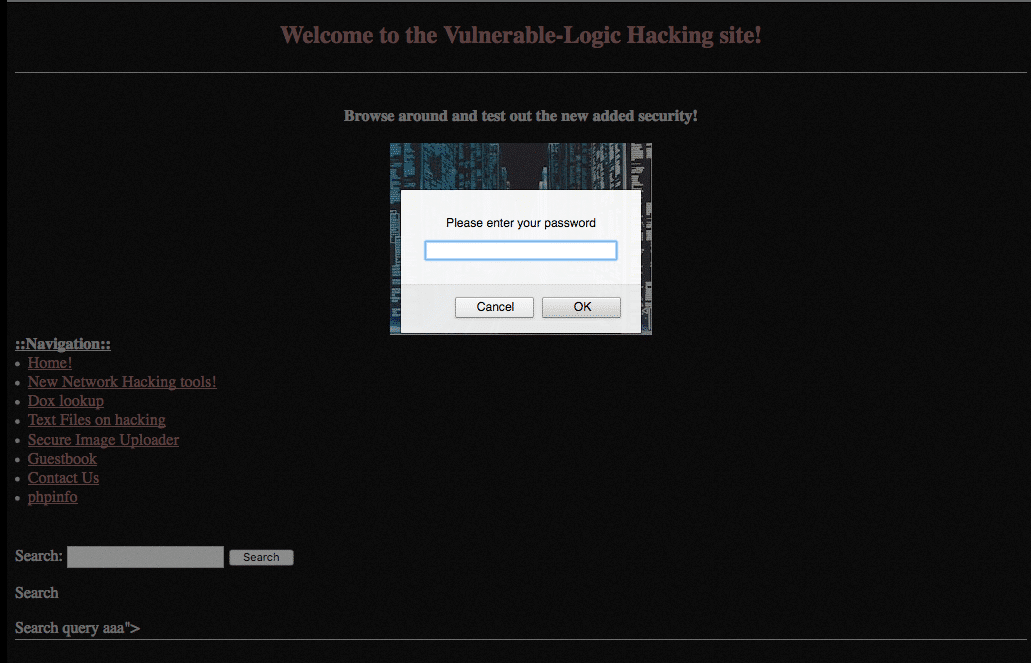 example of sql injection javascript