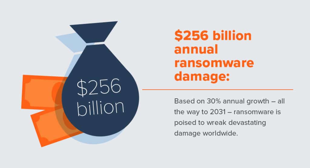 Annual Ransomware Damage