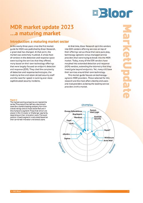 Bloor MDR Market Update 2023 Alert Logic