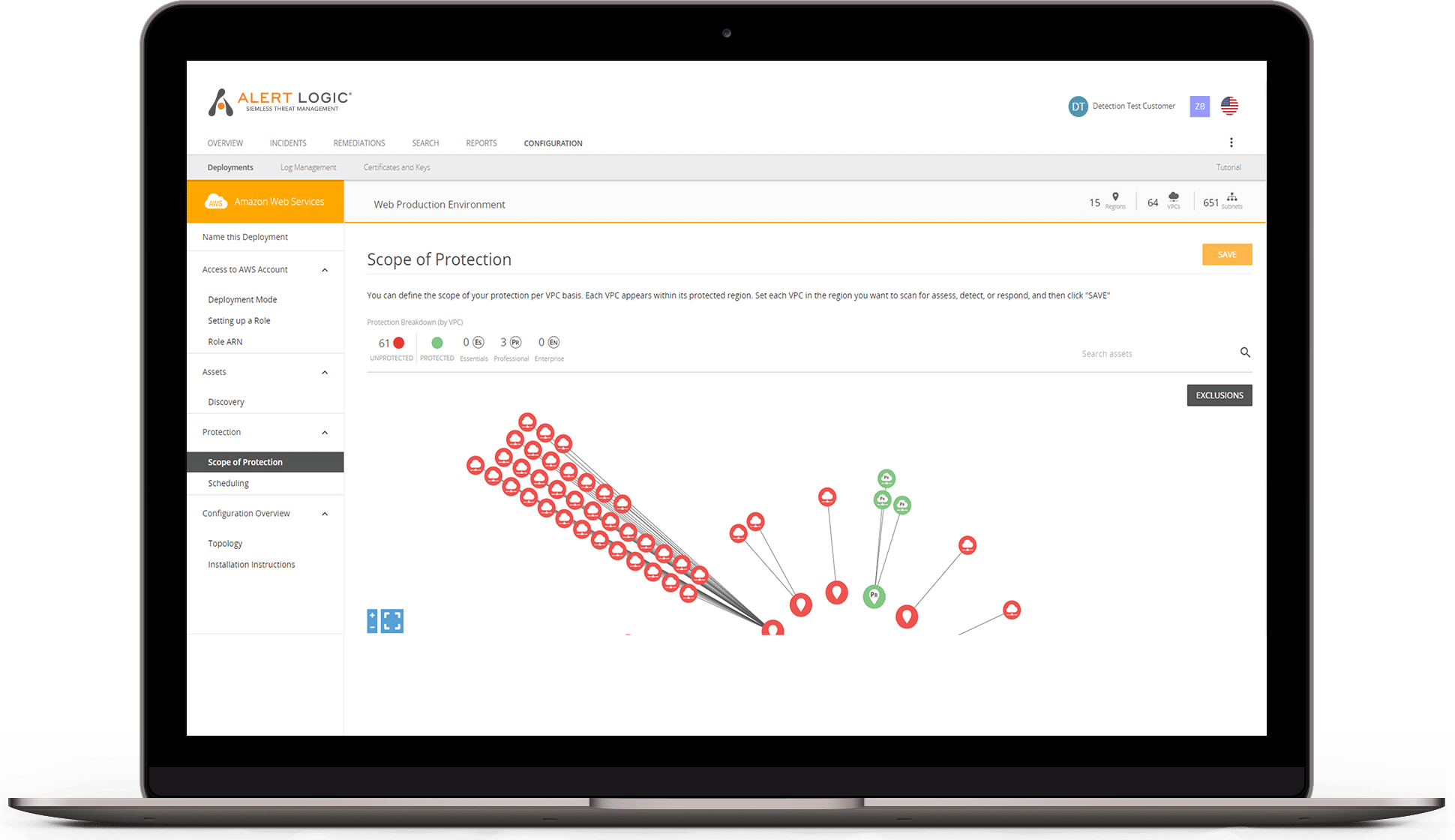 network vulnerability management screenshot